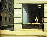 Edward Hopper New York Office painting